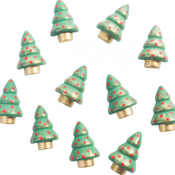 Streukonfetti TANNENBAUM, 24er Set