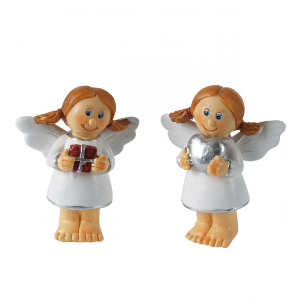 Deko-Figuren Engel-Mädchen 5,5cm, 2 Stück