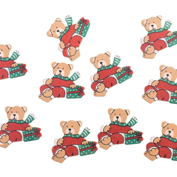 Streukonfetti WEIHNACHTSBÄR, 24er Set