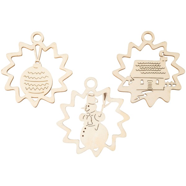 Anhänger ORNAMENTE, 3er Set
